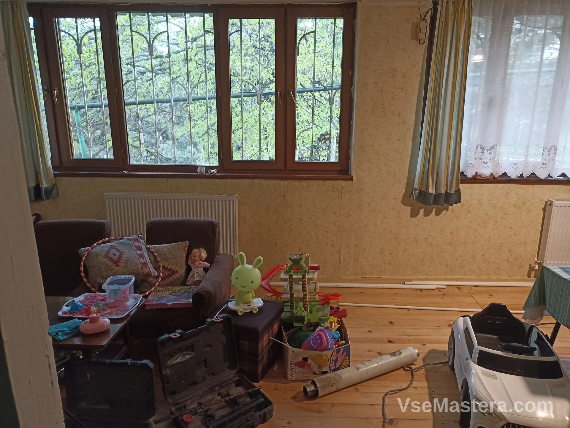 Монтаж тёплого пола на балконе